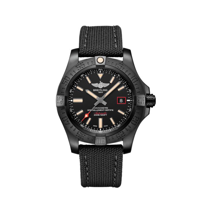 breitling avenger gmt blacksteel