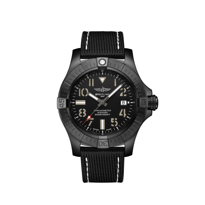 Avenger Automatic 45 Seawolf Night Mission復仇者深潛海狼夜間任務自動腕錶 - V17319101B1X1