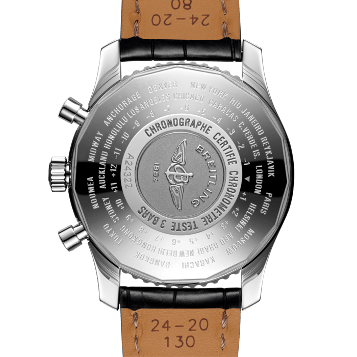 Navitimer Chronograph GMT 46航空計時世界時間腕錶