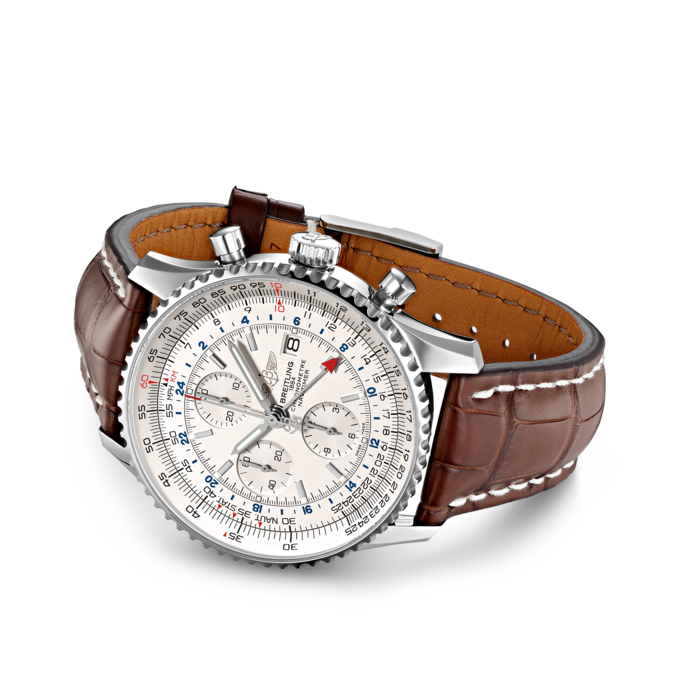 航空计时世界时间计时腕表46（Navitimer Chronograph GMT 46）