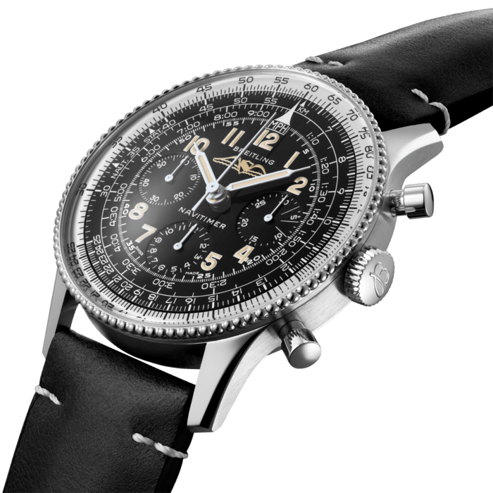 Navitimer Ref. 806 1959 Re-Edition Stainless steel - Black AB0910371B1X1