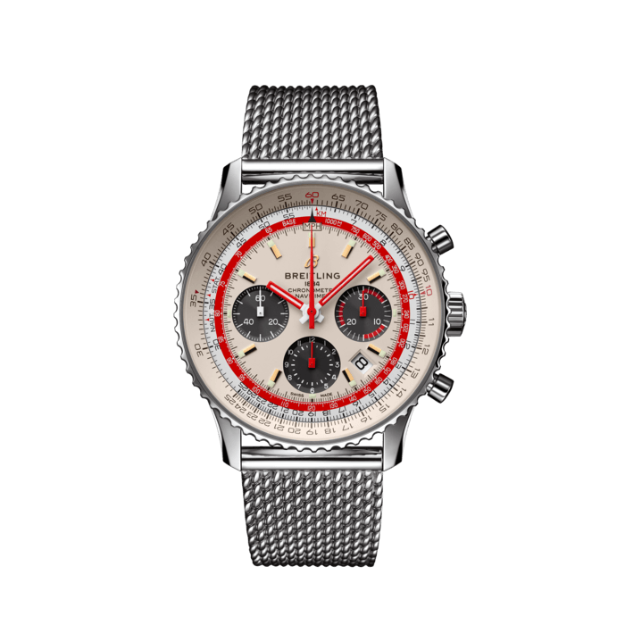 Navitimer B01 Chronograph 43航空計時腕錶環航特別版 - AB01219A1G1A1