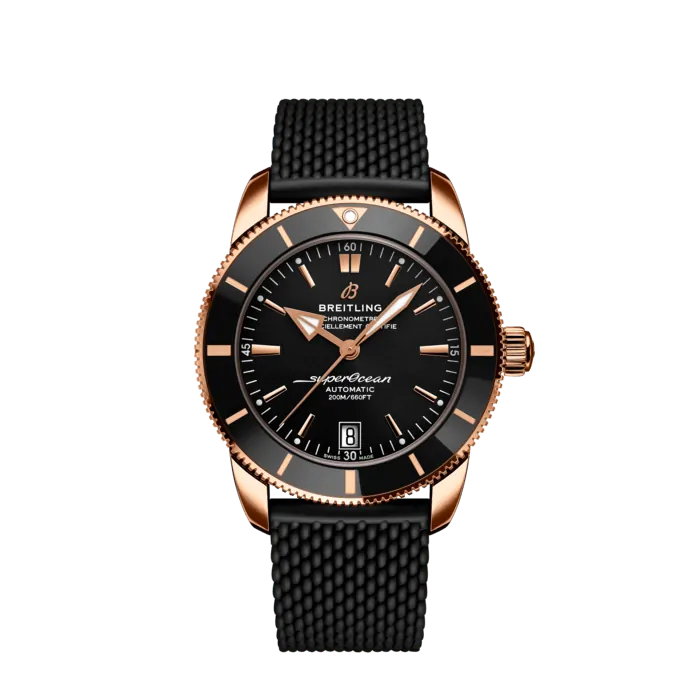Superocean Heritage B20 Automatic 42 18k Red Gold - Black RB2010121B1S1 ...
