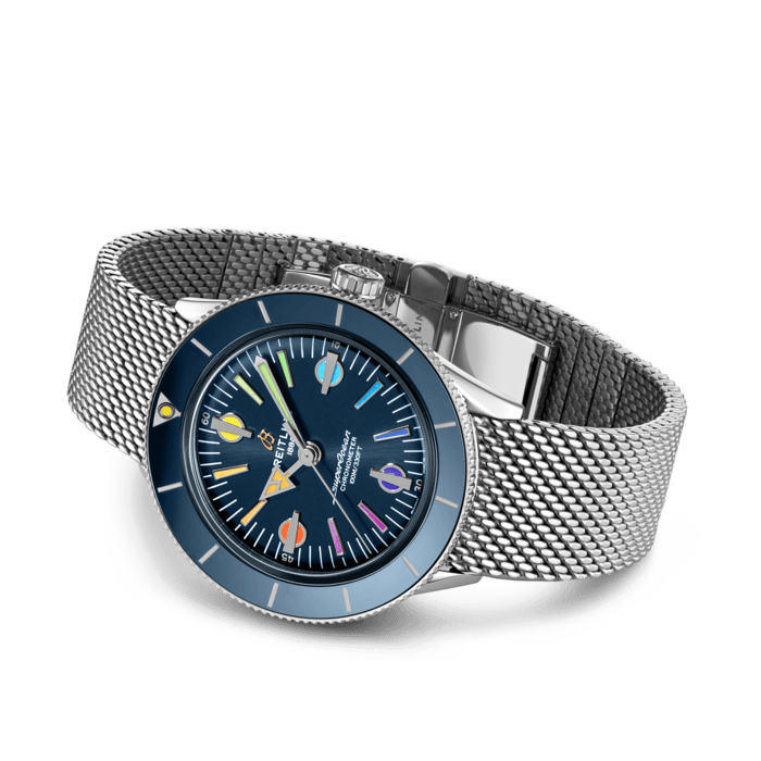 Superocean Heritage '57 Special Edition II Stainless steel - Blue