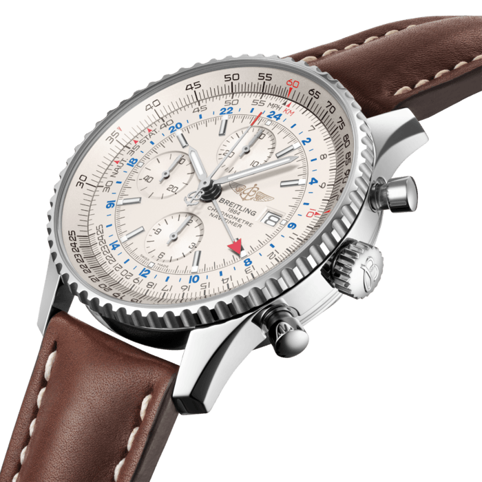 Navitimer Chronograph GMT 46航空計時世界時間腕錶