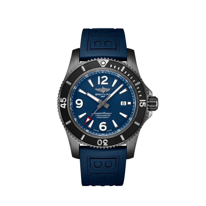 Superocean Automatic 46 Black Steel, Acier inoxydable avec revêtement DLC - Bleu
Sportive, contemporaine et imposante, la Superocean Automatic 46 a été conçue pour les hommes audacieux à la recherche d’une montre sportive qui allie performance exceptionnelle et style contemporain. Elle relève tous les défis : plongez avec, surfez avec ou nagez avec.