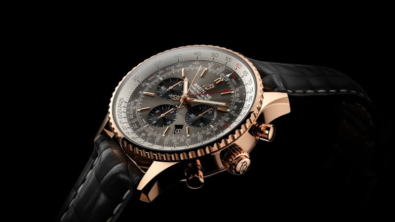  百年靈NAVITIMER B03 CHRONOGRAPH RATTRAPANTE 45航空計時雙追針腕錶