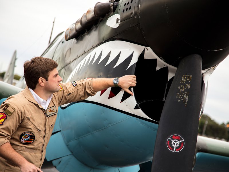 breitling curtiss p 40