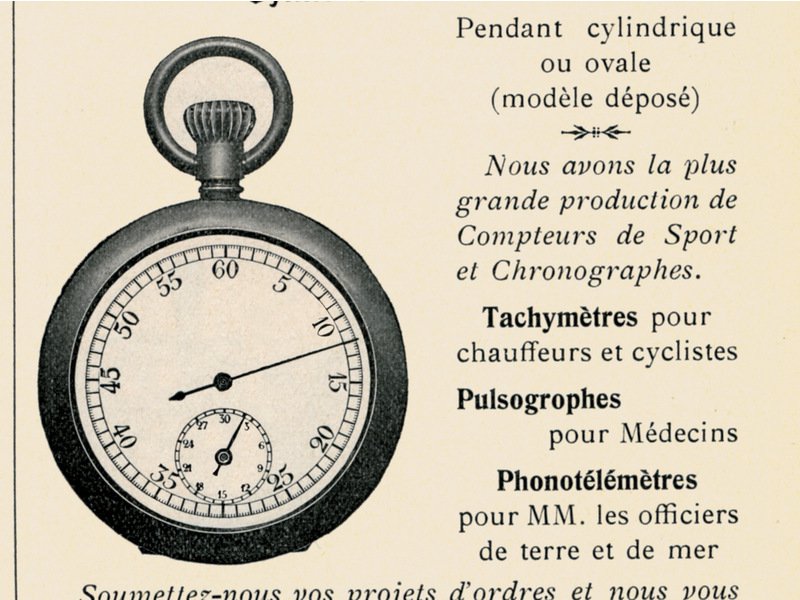 Léon Breitling focused on chronographs