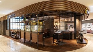 Breitling lance son concept de boutique bistro bar à Jelmoli, Zurich