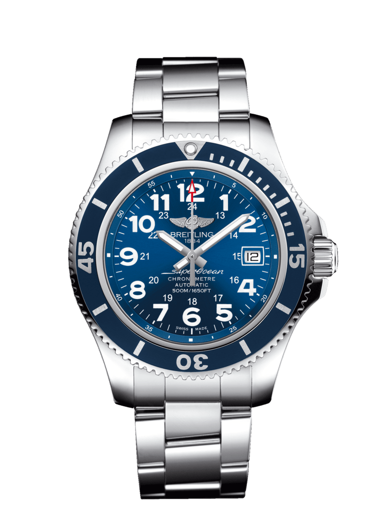 Brettlin Brettlin Brettlin Super Marine Heritage B01 Chronograph 44 A006C-2OCA Blue Dial New Watch Men