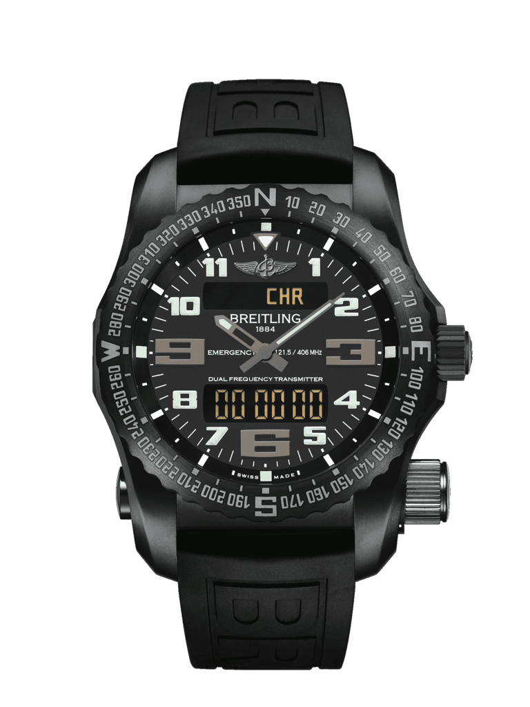 breitling Avengers Hurricane 45 Brightlett Titan Plaster Chronometer - Year: 2020