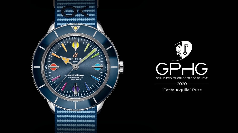 Breitling Claims Two Prizes at the 20th Grand Prix d’Horlogerie de Genève (GPHG) Awards