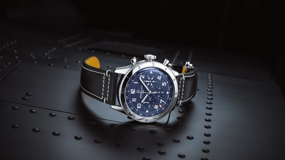 Breitling chronometer 44 mmbreitling Chronometer A13352 Box s Paper Bracelet Automatic Date