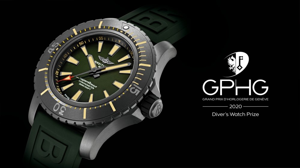 Breitling Claims Two Prizes at the 20th Grand Prix d’Horlogerie de Genève (GPHG) Awards