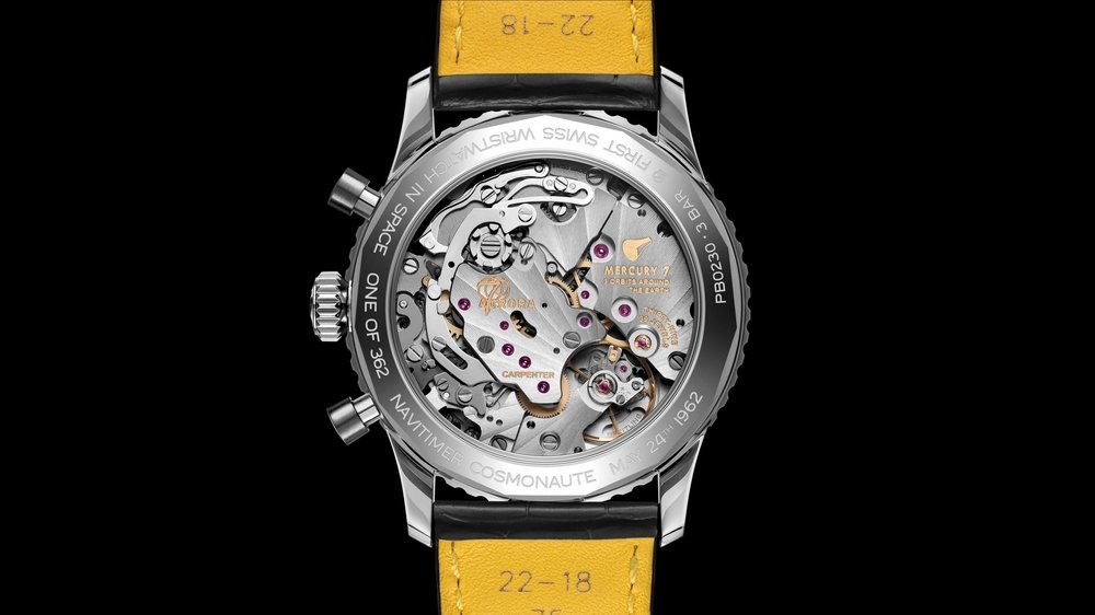 Mit der neuen Navitimer Cosmonaute präsentiert Breitling erstmals seit der berühmten Mission von 1962 wieder die Originaluhr von damals – die «erste Schweizer Armbanduhr im Weltraum»