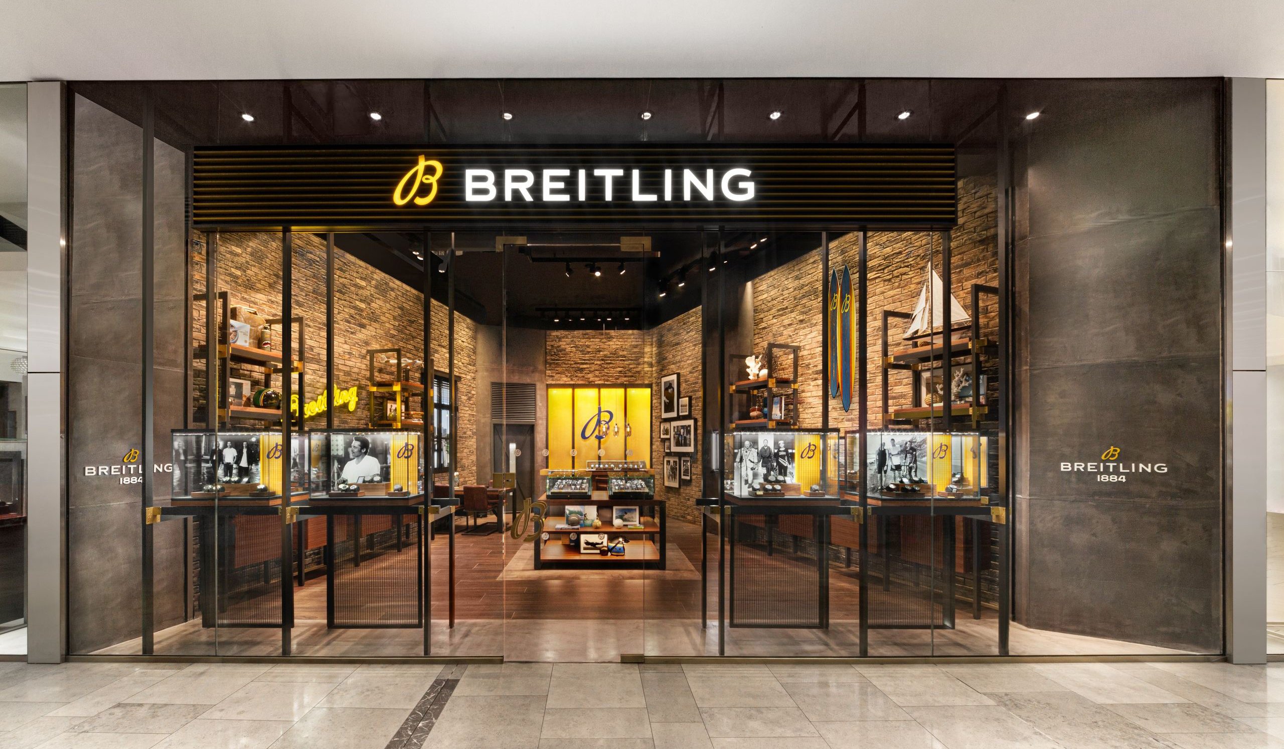 Breitling store, Stratford City, London