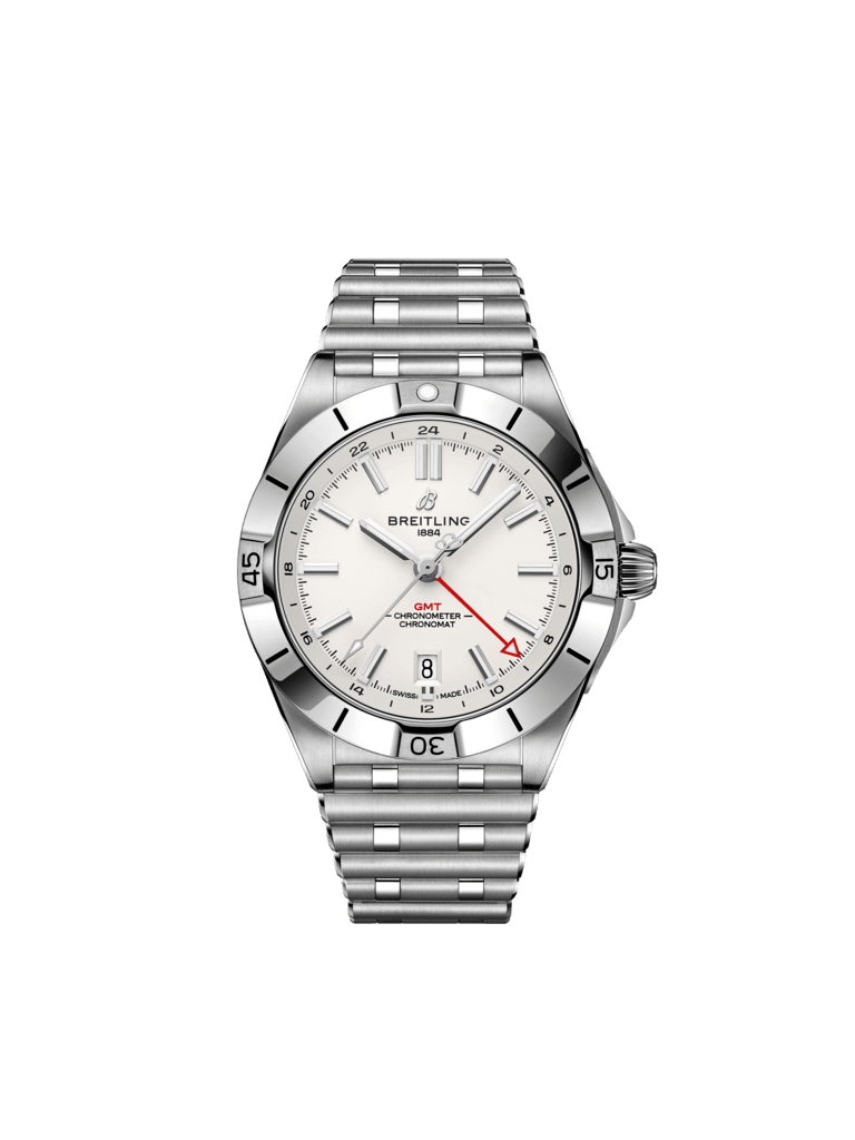 Chronomat Automatic GMT 40 - Acero inoxidable - Blanco