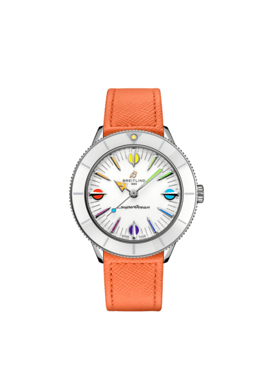 Superocean Heritage超級海洋文化系列'57腕錶Pastel Paradise - A10340A11A1X1