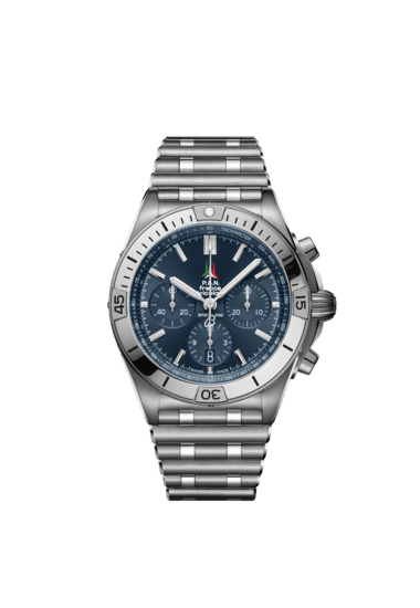 Chronomat B01 42 Frecce Tricolori機械計時腕錶限量版 - AB01344A1C1A1