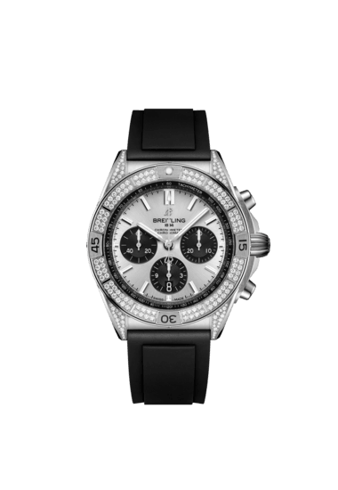Chronomat B01 42 Stainless steel Silver AB0134101G1A1 Breitling GB