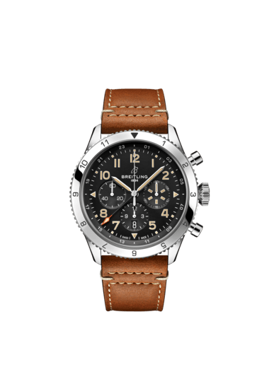 超级AVI双时区B04计时腕表46 P-51野马版（Super AVI B04 Chronograph GMT 46 P-51 Mustang） - AB04453A1B1X1