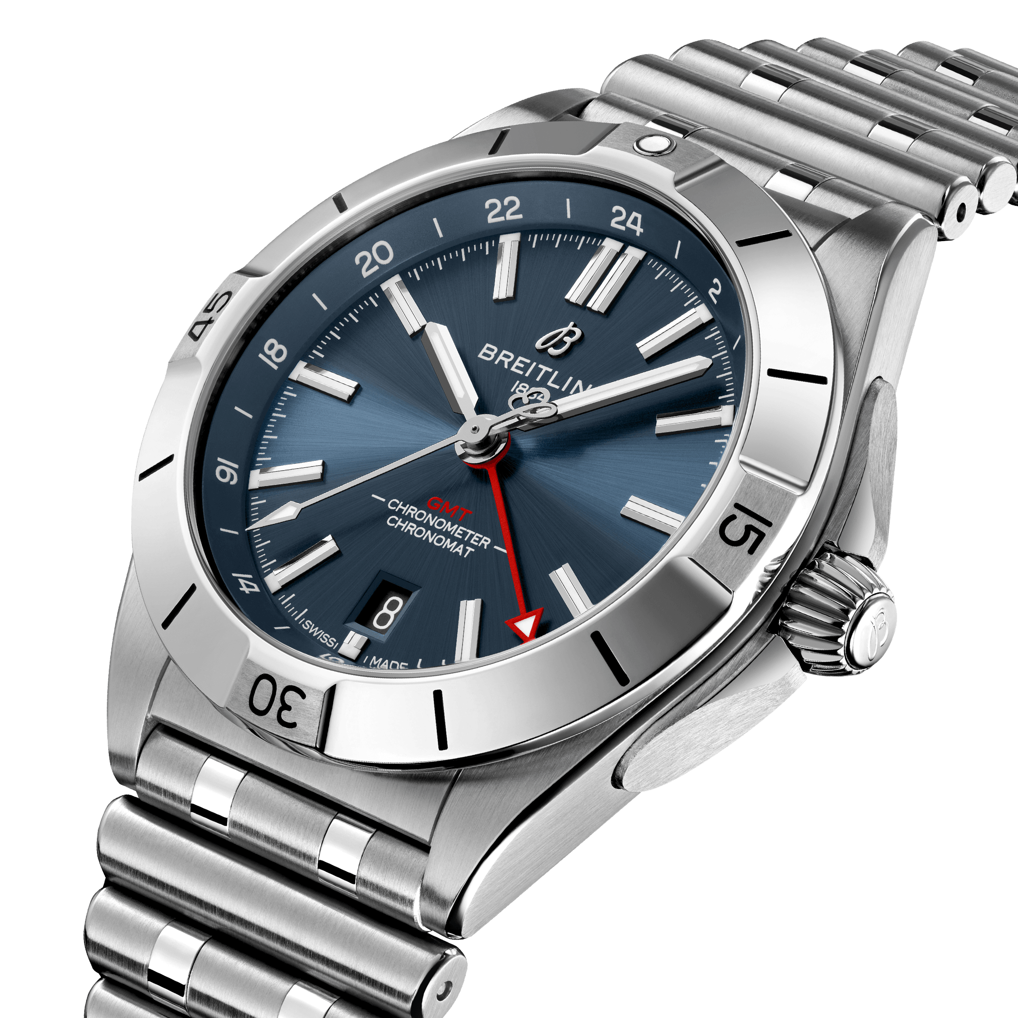 Chronomat Automatic GMT 40 Stainless Steel Blue A32398101C1A1 chronomat-automatic-gmt-40-stainless-steel-blue-a32398101c1a1
