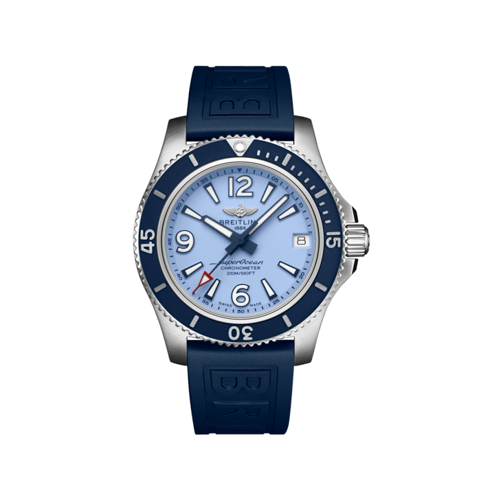 Superocean Automatic 36, Stainless Steel - Blue
Sporty, fresh and colorful, the Superocean Automatic 36 is designed for women looking for a watch that combines versatility, performance and style.
