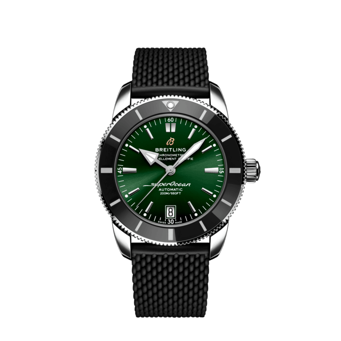 Superocean Heritage B20 Automatic 42, Stainless steel - Green
Inspired by the original Superocean from the 1950s, the Superocean Heritage combines iconic design features with a modern touch. Sporty and elegant, the Superocean Heritage is a true embodiment of style at sea.