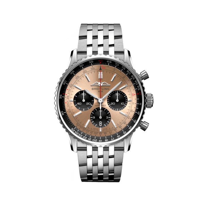 航空计时B01计时腕表43（Navitimer B01 Chronograph 43） - AB0138241K1A1