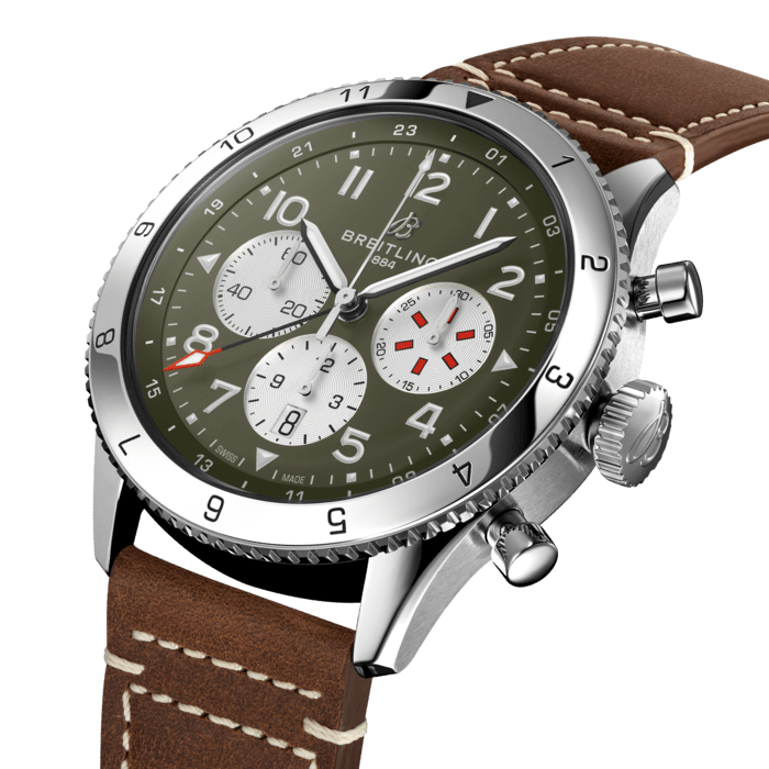 超级AVI双时区B04计时腕表46柯蒂斯战鹰版（Super AVI B04 Chronograph GMT 46 Curtiss Warhawk）