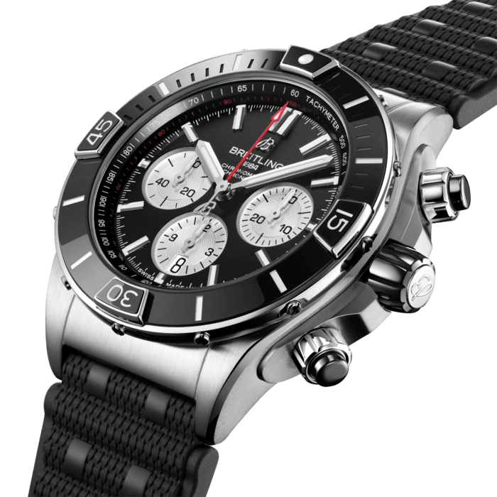 Breitling Top Time B01 Deus, Stainless Steel - Black