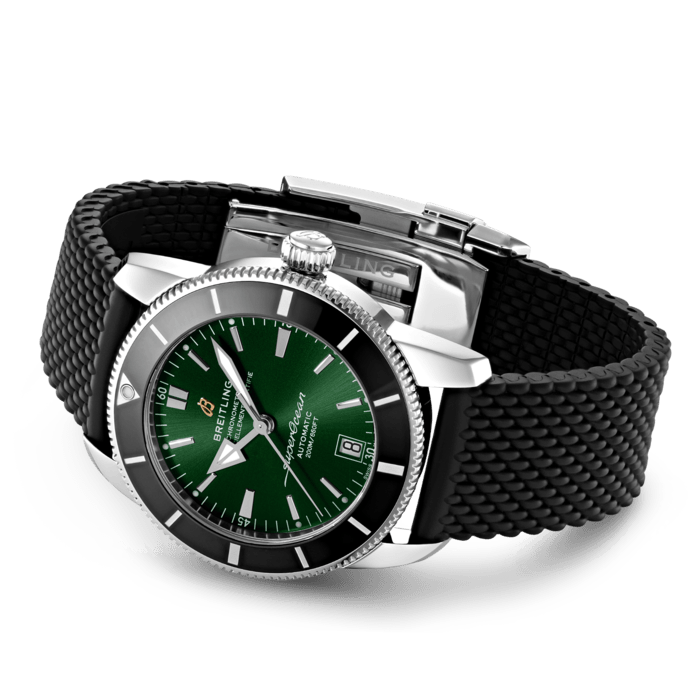 Superocean Heritage B20 Automatic 42 Stainless steel - Green AB2010121L1S1