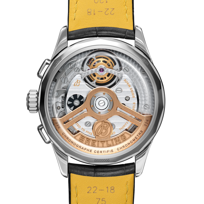Premier B21 Chronograph Tourbillon 42計時腕錶「Gaston Breitling」特別版