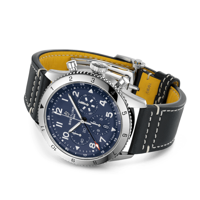 Super AVI B04 Chronograph GMT 46 Tribute To Vought F4U Corsair超級飛行員世界時計時腕錶「沃特F4U海盜式戰鬥機」紀念版