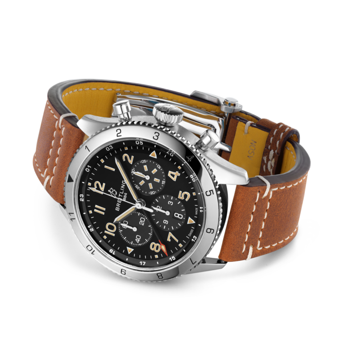 超级AVI双时区B04计时腕表46 P-51野马版（Super AVI B04 Chronograph GMT 46 P-51 Mustang）