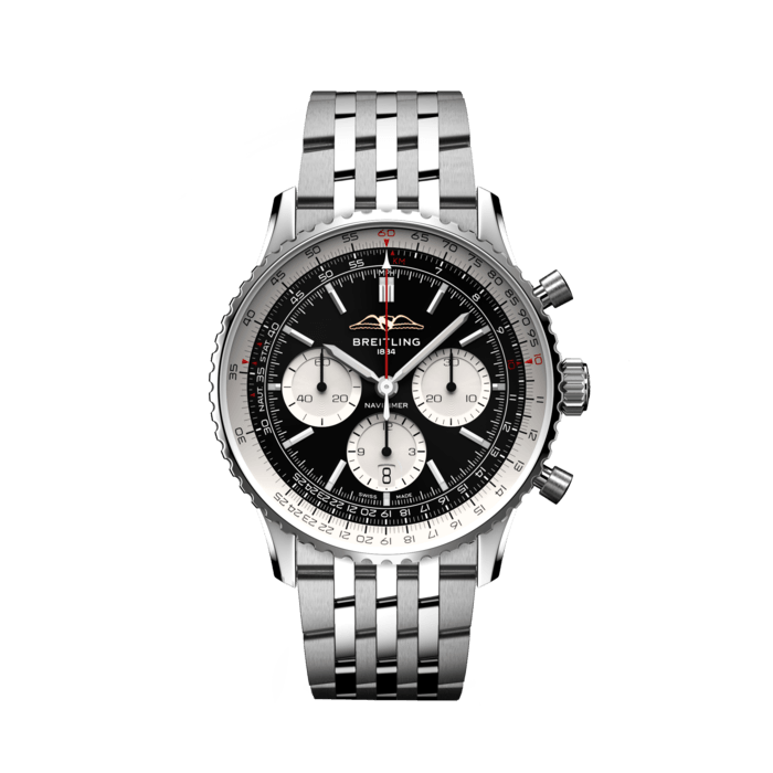 航空计时B01计时腕表43（Navitimer B01 Chronograph 43） - AB0138211B1A1