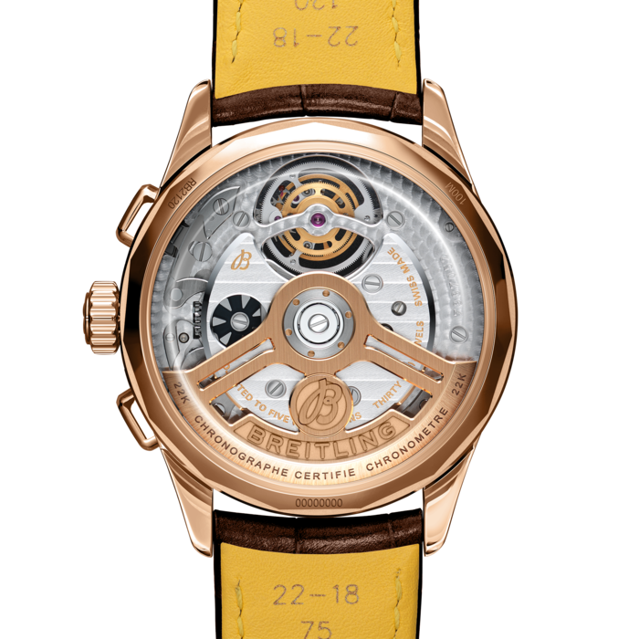 Premier B21 Chronograph Tourbillon 42計時腕錶「Léon Breitling」特別版