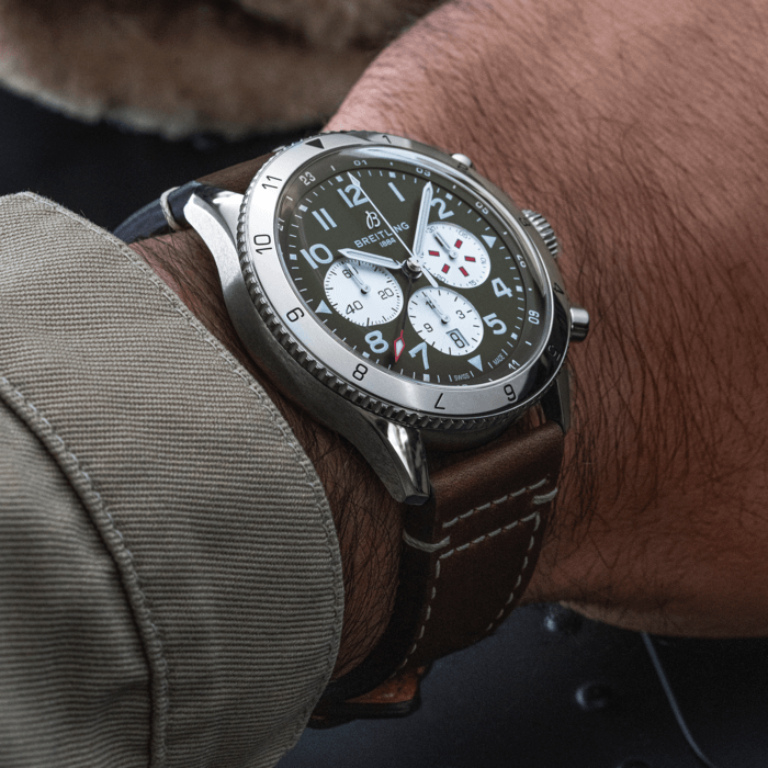 Super AVI B04 Chronograph GMT 46 Curtiss Warhawk超級飛行員世界時計時腕錶「寇帝斯戰鷹」特別版