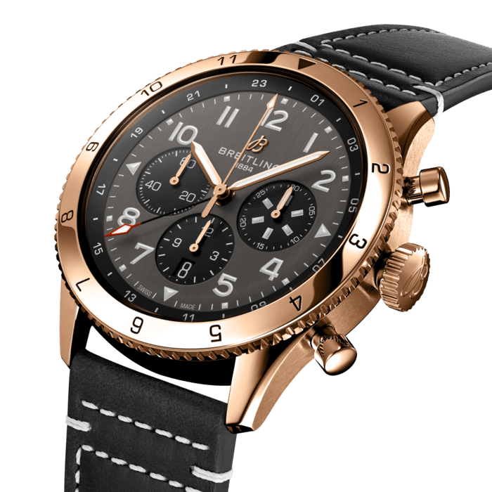 超级AVI双时区B04计时腕表46 P-51野马版（Super AVI B04 Chronograph GMT 46 P-51 Mustang）