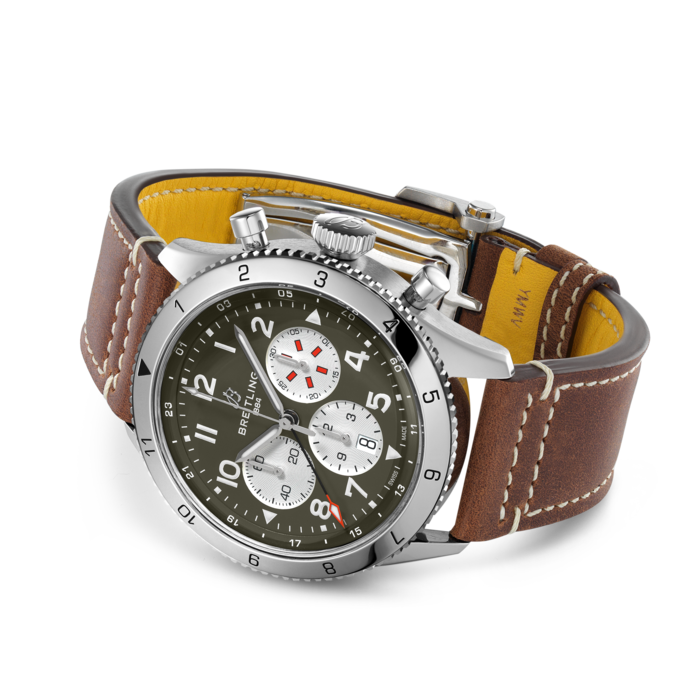 Super AVI B04 Chronograph GMT 46 Curtiss Warhawk超級飛行員世界時計時腕錶「寇帝斯戰鷹」特別版