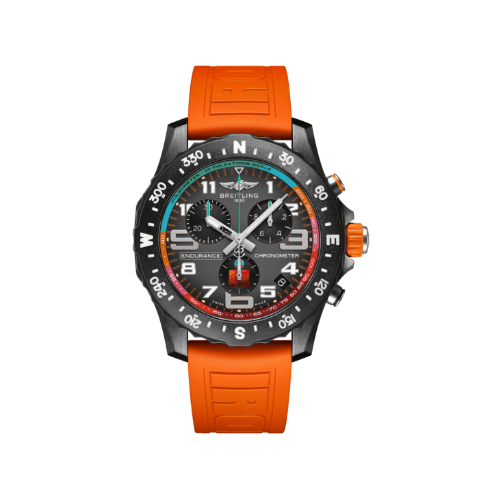Endurance Pro IRONMAN® 70.3 World Championship, Breitlight® - Anthracite
Breitling’s IRONMAN® 70.3 World Championship edition lightweight Endurance Pro watch.