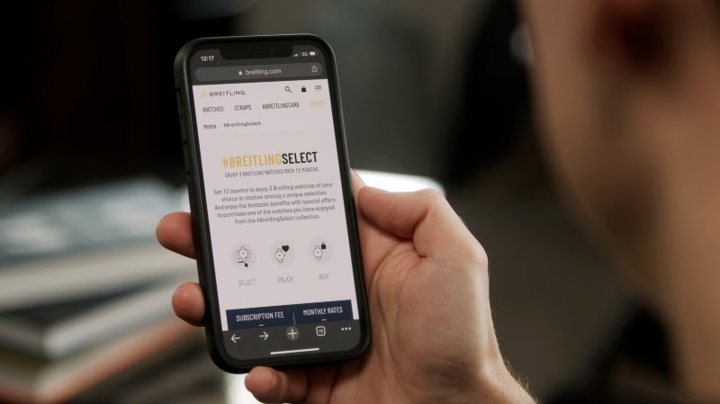 Breitling lanza #BreitlingSelect, un innovador programa de suscripción de relojes