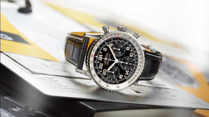 百年靈全新 Navitimer Cosmonaute 航空計時太空人腕錶發布會，「首枚進入太空的瑞士腕錶」原錶驚艷亮相，堪稱1962年任務以來首秀