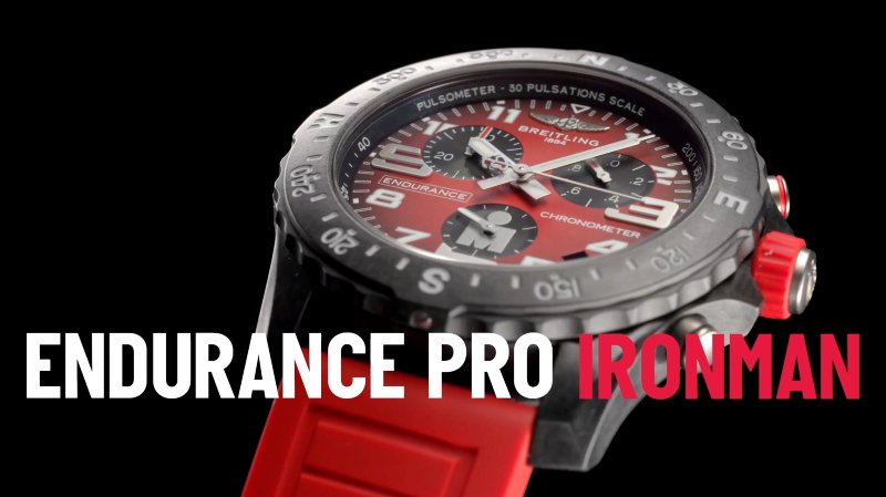  IRONMAN AND BREITLING PARTNER TOGETHER AND LAUNCH THE ENDURANCE PRO IRONMAN WATCHES