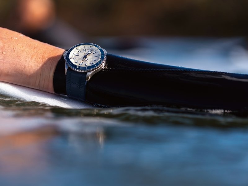 Durable and resistant – Breitling dive watches make for the perfect companion at sea, such as with the Superocean collection. Up your professional diving game with our sleek-looking diving watches.