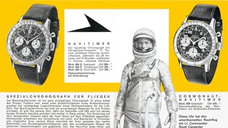 Con ocasión del lanzamiento del nuevo Navitimer Cosmonaute, Breitling muestra el ejemplar original del «primer reloj suizo de pulsera en el espacio» por primera vez desde su misión en 1962
