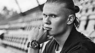 Breitling signs pro footballer Erling Haaland to its new “all-star squad” of sports ambassadors