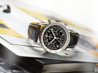 百年靈全新 Navitimer Cosmonaute 航空計時太空人腕錶發布會，「首枚進入太空的瑞士腕錶」原錶驚艷亮相，堪稱1962年任務以來首秀