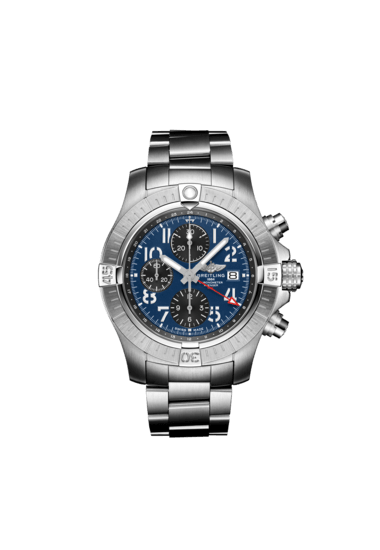 アベンジャー クロノグラフ GMT 45 ステンレススチール